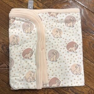 NWT Monica + Andy Coming Home Blanket in Disney’s Lion King Simba & Nala